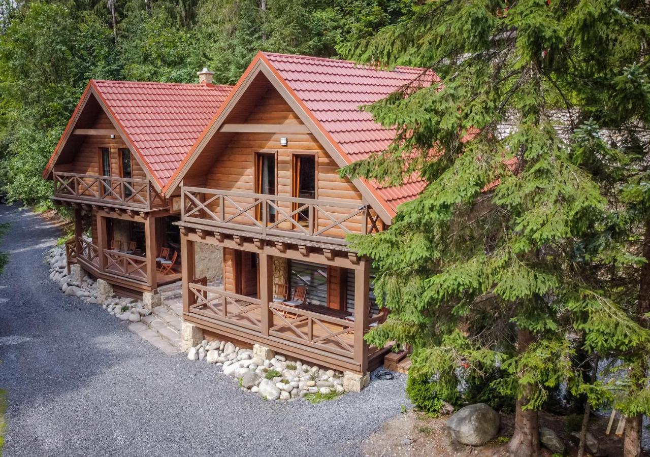 Tatrystay Riverstone Chalets เดมานอฟสกา โดลินา ภายนอก รูปภาพ