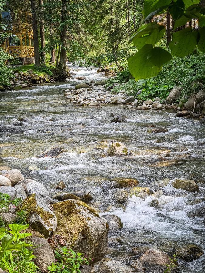 Tatrystay Riverstone Chalets เดมานอฟสกา โดลินา ภายนอก รูปภาพ