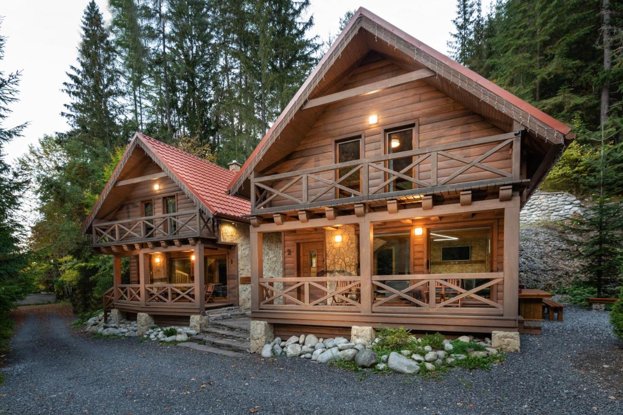 Tatrystay Riverstone Chalets เดมานอฟสกา โดลินา ภายนอก รูปภาพ