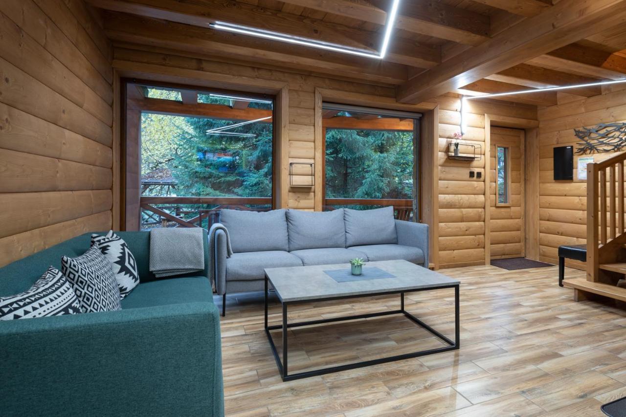 Tatrystay Riverstone Chalets เดมานอฟสกา โดลินา ภายนอก รูปภาพ