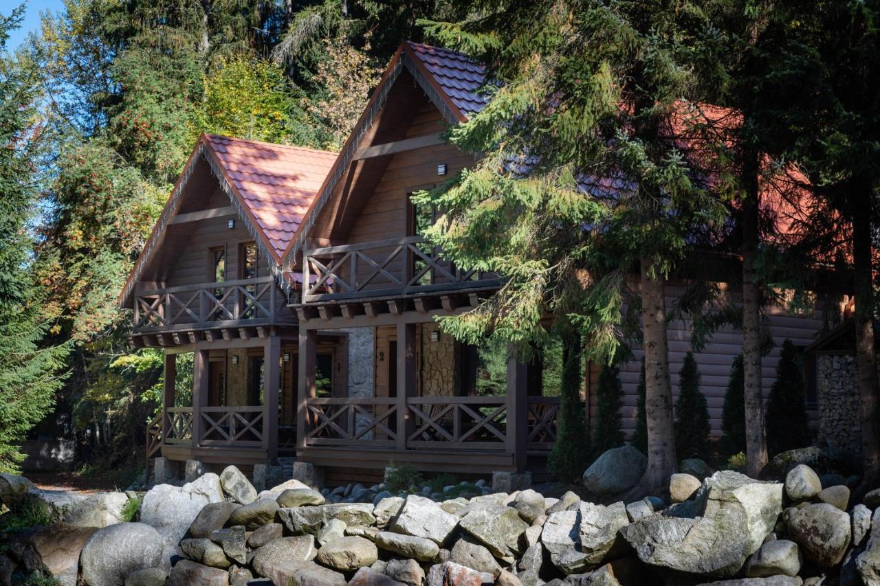 Tatrystay Riverstone Chalets เดมานอฟสกา โดลินา ภายนอก รูปภาพ